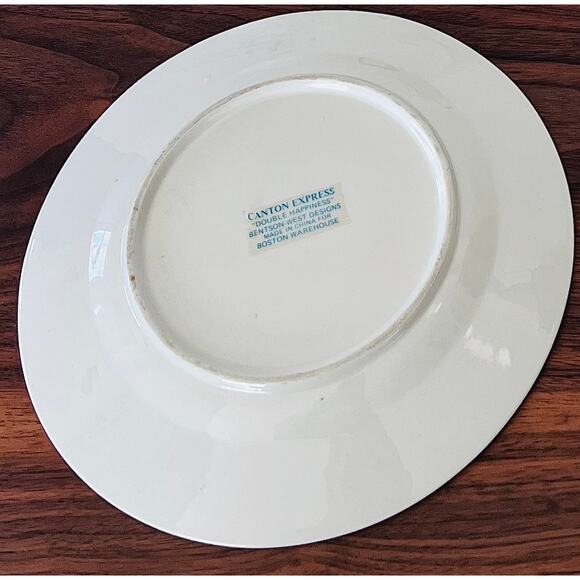 Vintage Canton Express Porcelain Plates (4) & Sause Dishes (2) - Picture 7 of 9